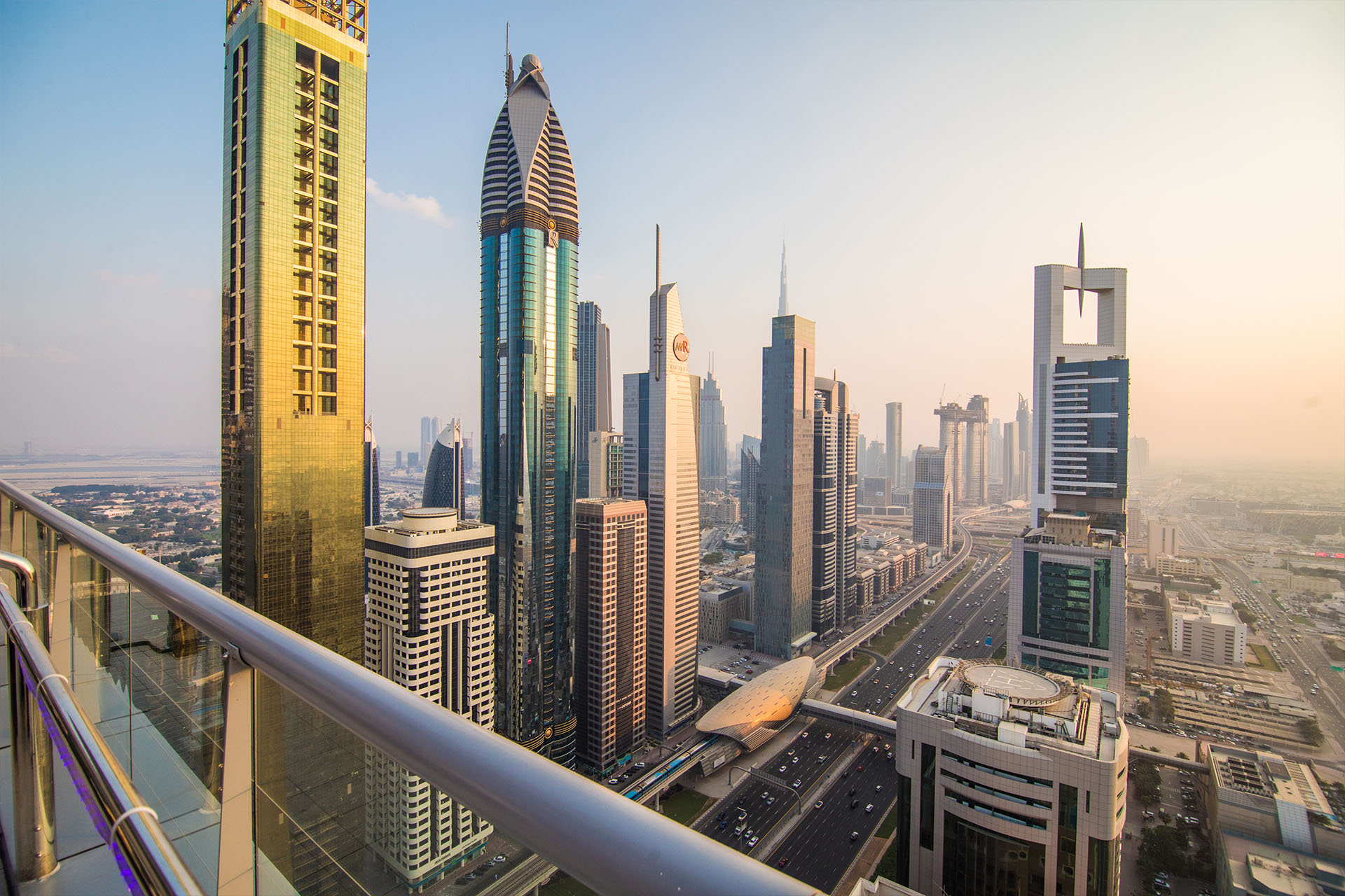 Dubai Business Bay Skyline